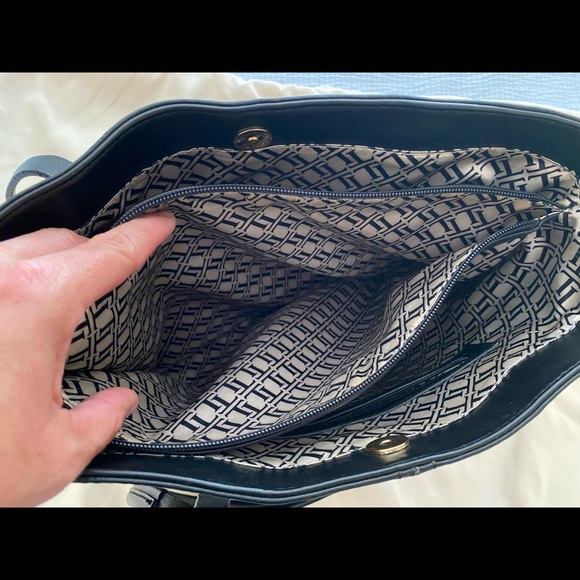 Tignanello Black Handbag - Picture 3 of 9